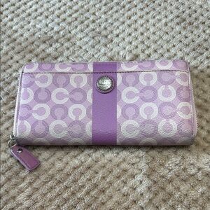 Coach Waverly Zip Around Wallet